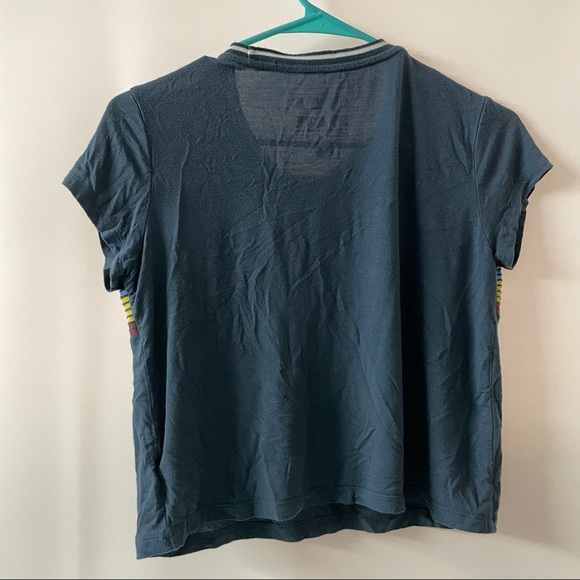 Embroidered crop top - Picture 3 of 3